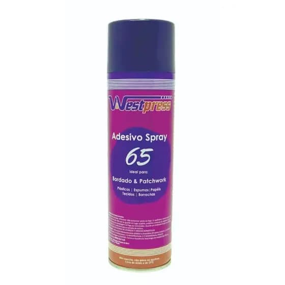 Cola Spray Temporária Westpress Para Tecidos Papeis Patchwork 500ml