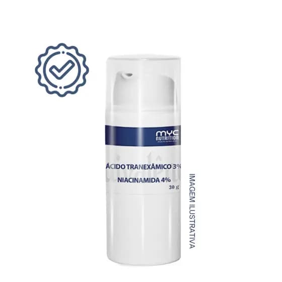Gel Creme Ácido Tranexâmico 3%+ Niacinamida 4% - Anti manchas- Clareador 30g