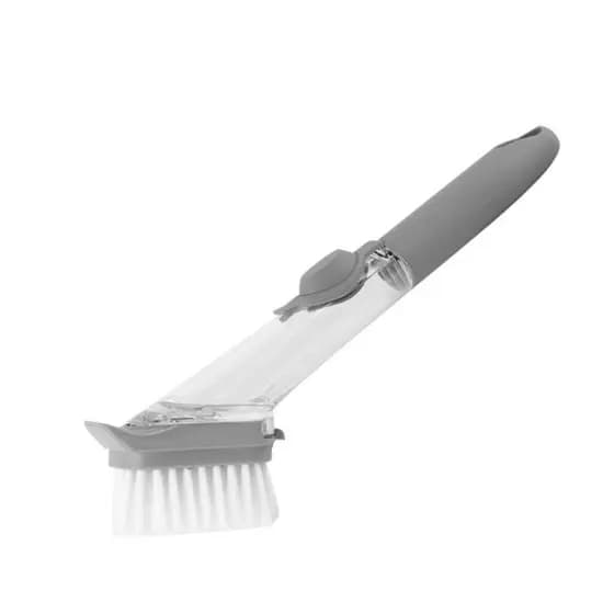 Escova Multiuso Com Dispenser Clean Tech Para Louças E Limpezas Geral