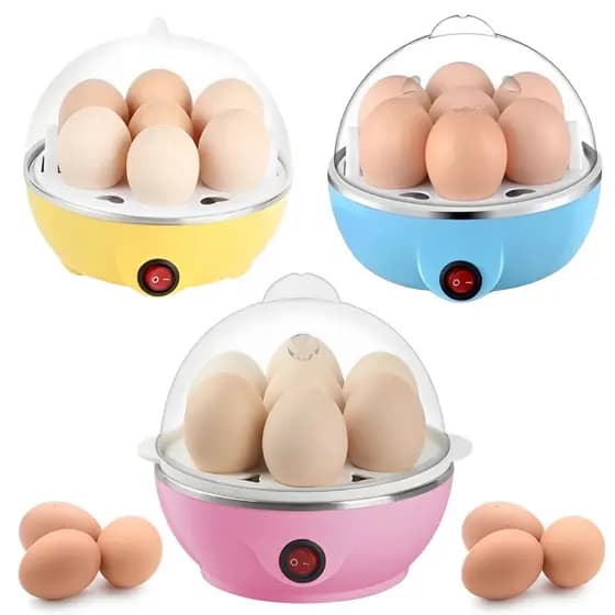 Cozedor de Ovos Elétrico Portátil Multifuncional Máquina Elétrica Panela de Ovo - Egg Cooker 110V