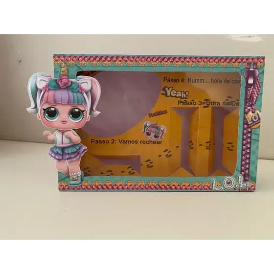 Caixa mini confeiteiro desmontada- ovo 150g - ENVIAR TEMA NO CHAT