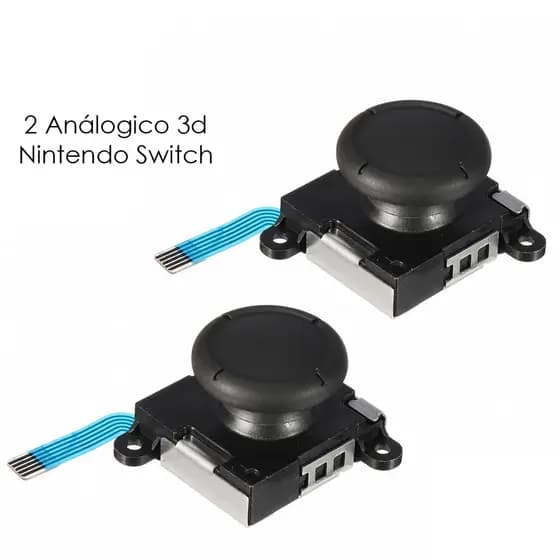 2 Analógico 3D Botão Direcional do Controle Joy-con Para Nintendo Switch