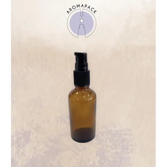 03 Frascos vidro âmbar com válvula pump dosadora