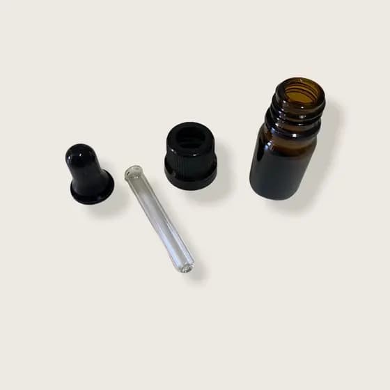 10 frascos vidro âmbar conta gotas