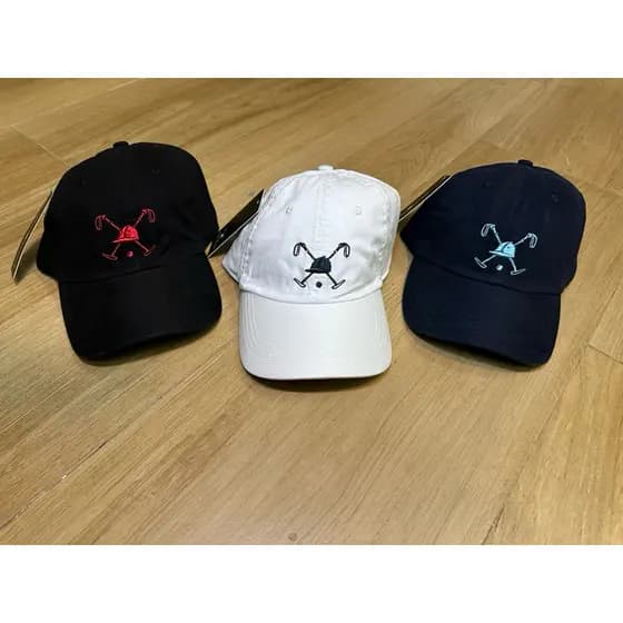 Boné Aba Curva Ajustável Polo Play Tecido Lavado Novo