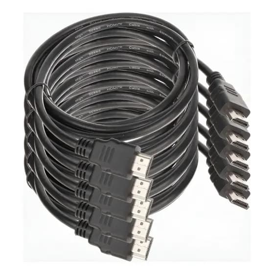 Kit 30 Cabos Hdmi Sortidos Lote Atacado Uso Geral Diversos
