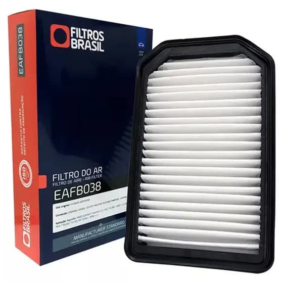 Filtro De Ar Motor Filtros Brasil Para Hyundai HB20 1.6 16V 2012 Até 2019