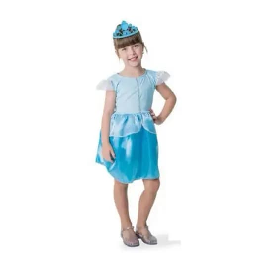 Fantasia Princesa Azul, fantasia infanil, fantasia de carnaval, fantasia de Halloween