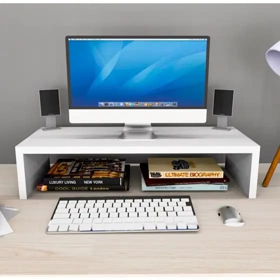 Suporte Base Para Monitor Kit com 2 de 36cm - Pronta entrega
