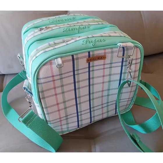 Kit Bolsa Infantil Creche + Sacos Organizadores.