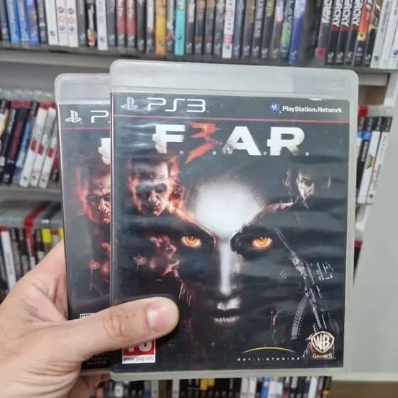 Fear 3 original mídia física