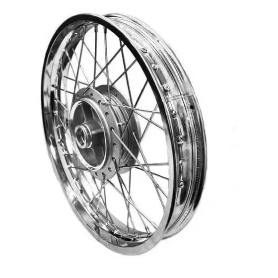Roda Traseira Titan / Fan / YBR raio 4mm alinhada e balanceada