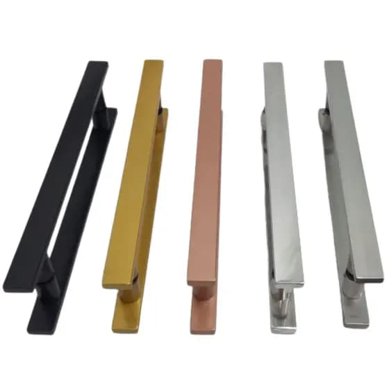 Puxador Aço Inox 30cmx20cm Para Porta De Vidro / Alumínio / Madeira