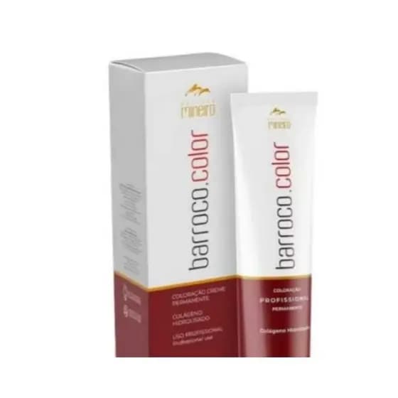 Tintura de cabelo profissional Barroco Mineiro Color 60g - Cores