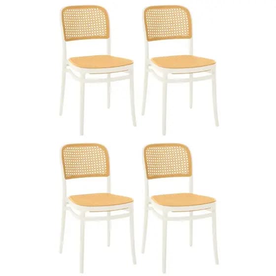 Kit 4 Cadeiras de Jantar Roma para Sala e Cozinha