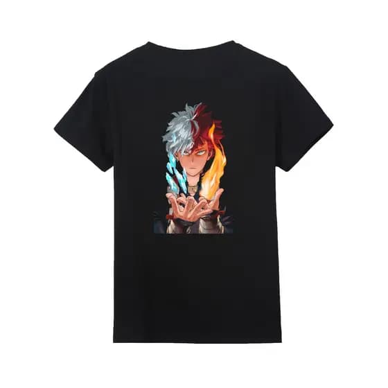 Camisa Camiseta Boku No Hero Anime Shoto Todoroki Serie