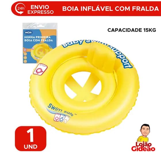 Bóia Infantil Para Piscina Com Fralda Proteção Menino Menina Para Bebês