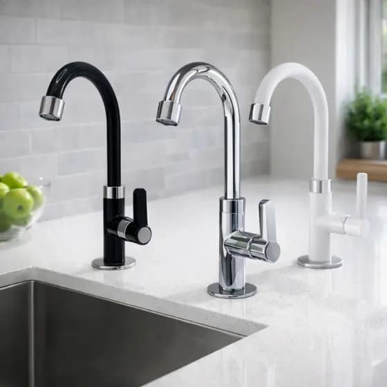 Torneira Lavatório Banheiro Cuba Bica Baixa Abs Lavabo Banheiro Cozinha