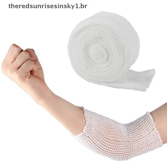 Novo Estilo 2M/Roll Rede Elástica Tubular Para Curativos De Feridas Stretchable .