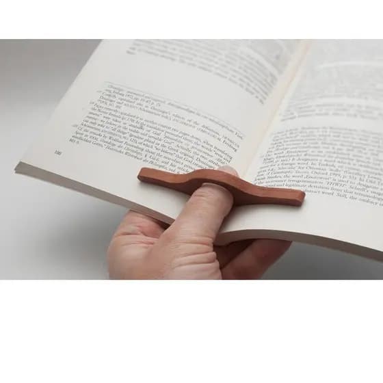 Apoio Suporte Segurar Livro Leitura Separador Páginas