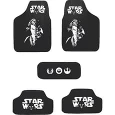 Tapete para Carro Star Wars Bordado 5 peças completo no couro
