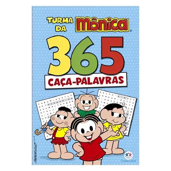 Turma da Mônica Caça Palavras 365