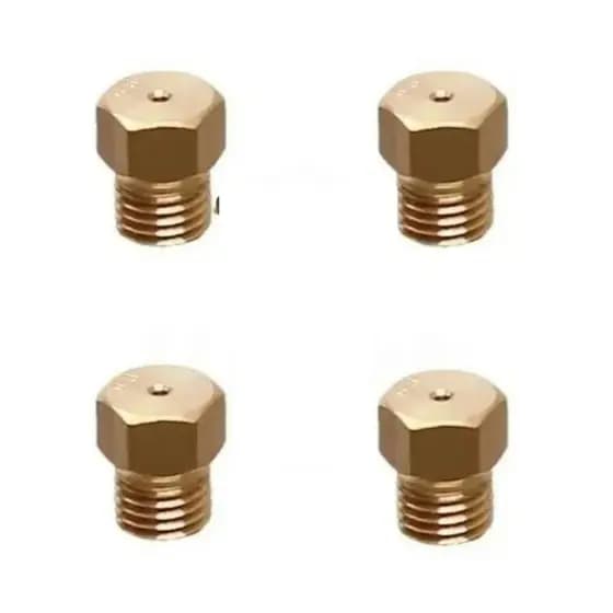 Bico Injetor (Kit) para Cooktop Fischer de Mesa 4 Bocas