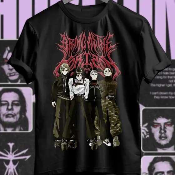 Camiseta BMTH Bring Me The Horizon YOUtopia Anime