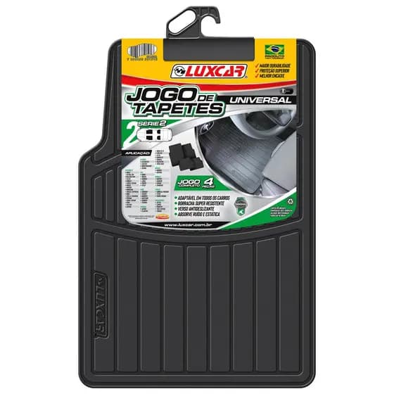 Tapete Borracha Universal Série 2 Luxcar