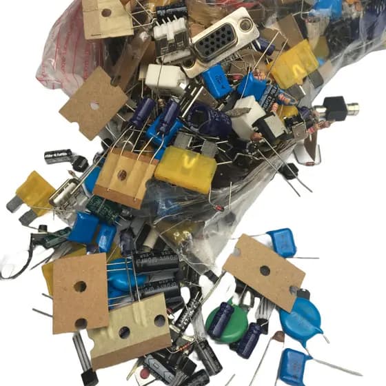 KIT 500G COMPONENTES ELETRÔNICOS DIVERSOS
