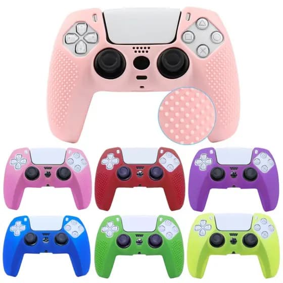 Capa Protetora de Silicone Com Antiderrapante Para Dualsense Ps5 Playstation 5