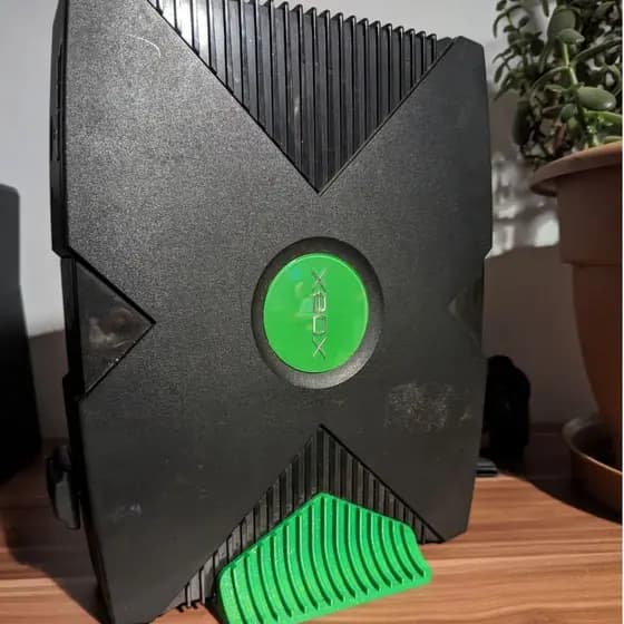 Base Suporte Vertical 3D para Console Xbox Clássico Stand