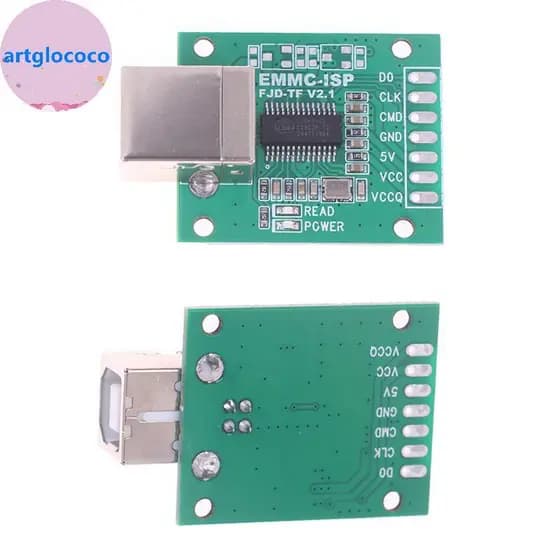 Artglococo AU6438BS Máquina De Flash Para Reparo De Celular Unlo EMMC-ISP Ferramenta De Artefato De Linha Voadora USB-B