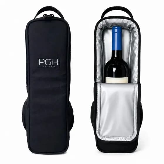 Bolsa Porta Garrafa Térmico para Vinho com Alça Vino PGH