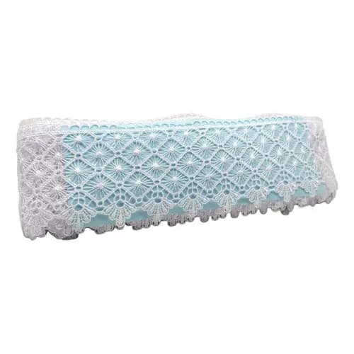 Renda Guipi Branca Guipure Véu Ccb Mesa Vestido YL38