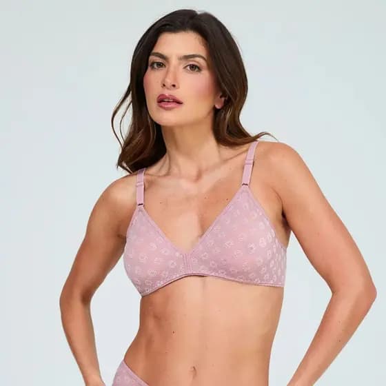 Sutiã Duloren Básico Plus Size Sem Bojo e Sem Aro Soutien Jazz Duloren