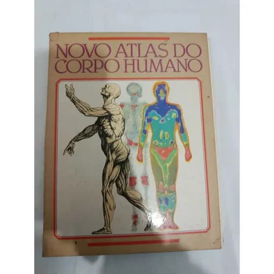 Novo Atlas Do Corpo Humano (1988) Pogliani G.antigo (Usado)