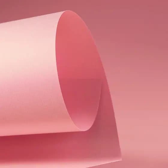 Papel Color Plus A4 180g Fidji Rosa Chá - Colorido na Massa - 20 Folhas