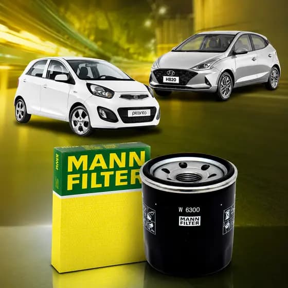 Filtro Óleo Hb20 Picanto Mann-filter W6300