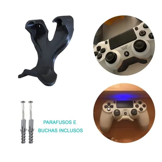 Suporte de Parede Para Controle de Playstation 4