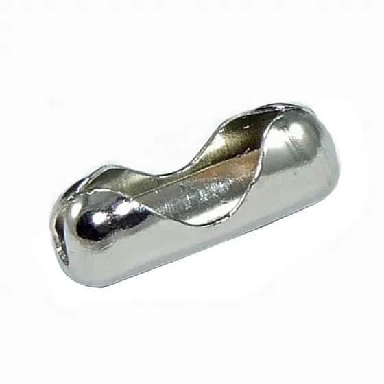 Fecho Tipo Canoa Prata Para Corrente Bolinha Chaveiro Chave