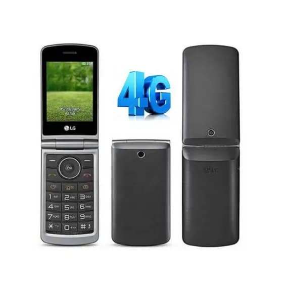 Celular LG Flip 4G Dual Chip Números Grandes e Tela Grande