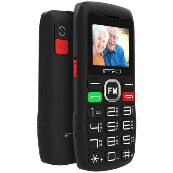 Celular C/ Botão SOS Emergência Rede 4G Dual Chip MP3 Rádio FM e Lanterna