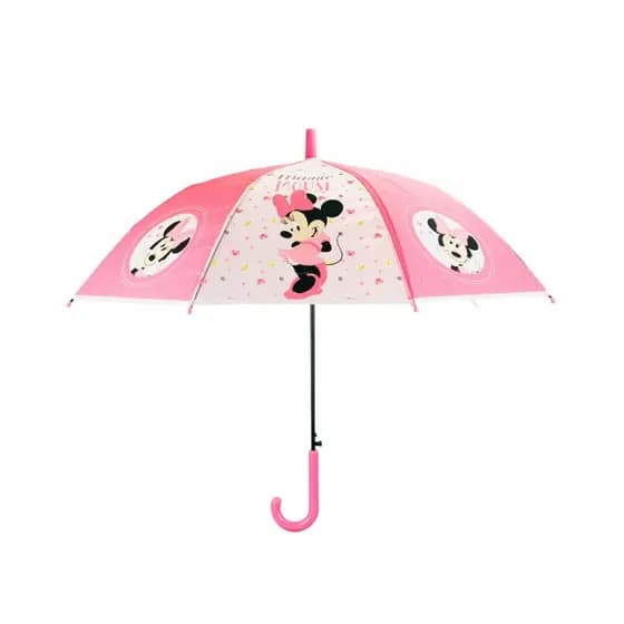 Guarda Chuva Infantil Rosa Minnie 68x80cm - Disney - Original - DYFS19-MK3-D