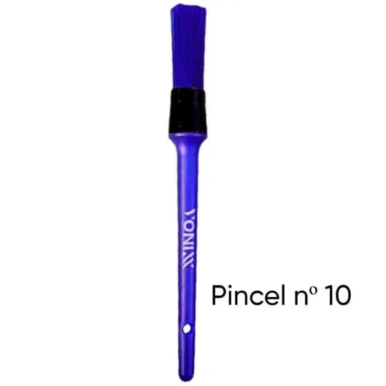 Pincel de limpeza vonixx de cera de microfibra polimento carro estética brilho espuma externa