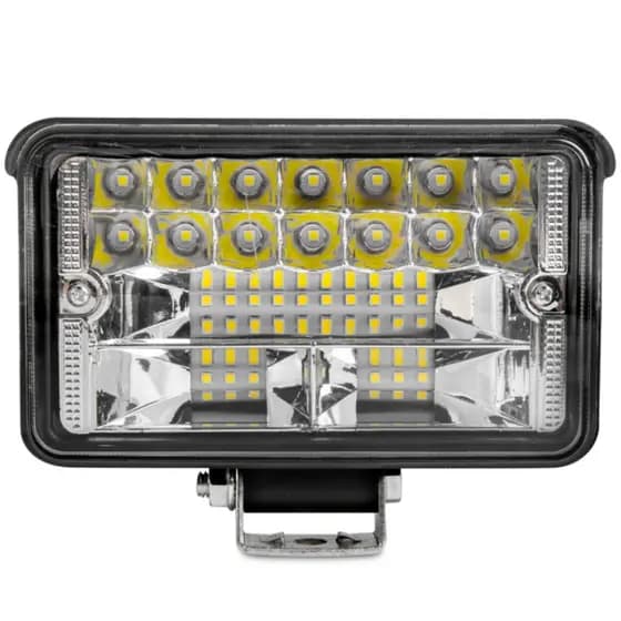Farol Auxiliar Led Off Road Retangular 4" 36 Led 108W