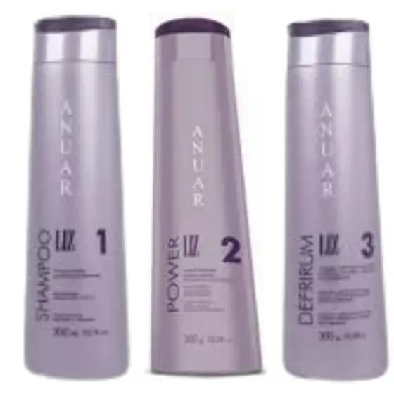 Kit Manutenção Liz 900ml - Cabelos lisos ou Alisados - Anuar