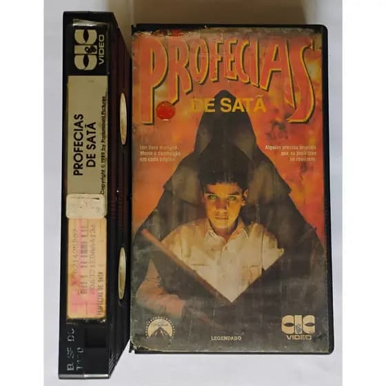 VHS Profecias de Satã (legendado)