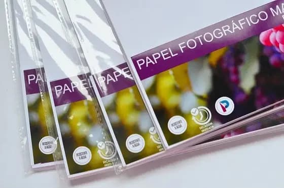 Papel Fotográfico Adesivo Matte 128g