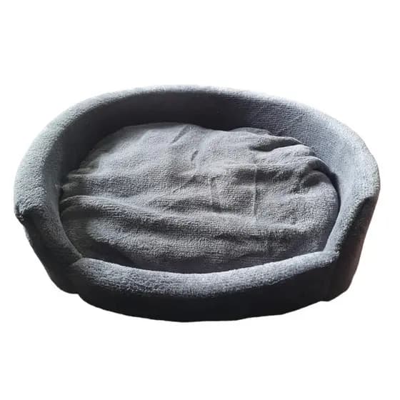 Caminha Pet Oval Cama Europa 35x45cm Para Cachorros E Gatos Cores Lisa
